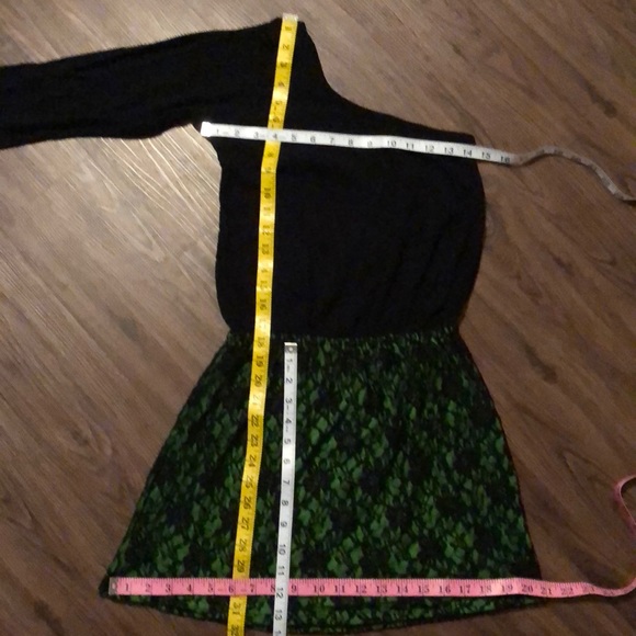 Lotus Boutique One Shoulder Mini Dress Stretchy - Picture 7 of 7